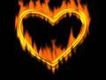 Avatar Heart in flames